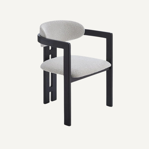 Paloma Black Wooden Chair