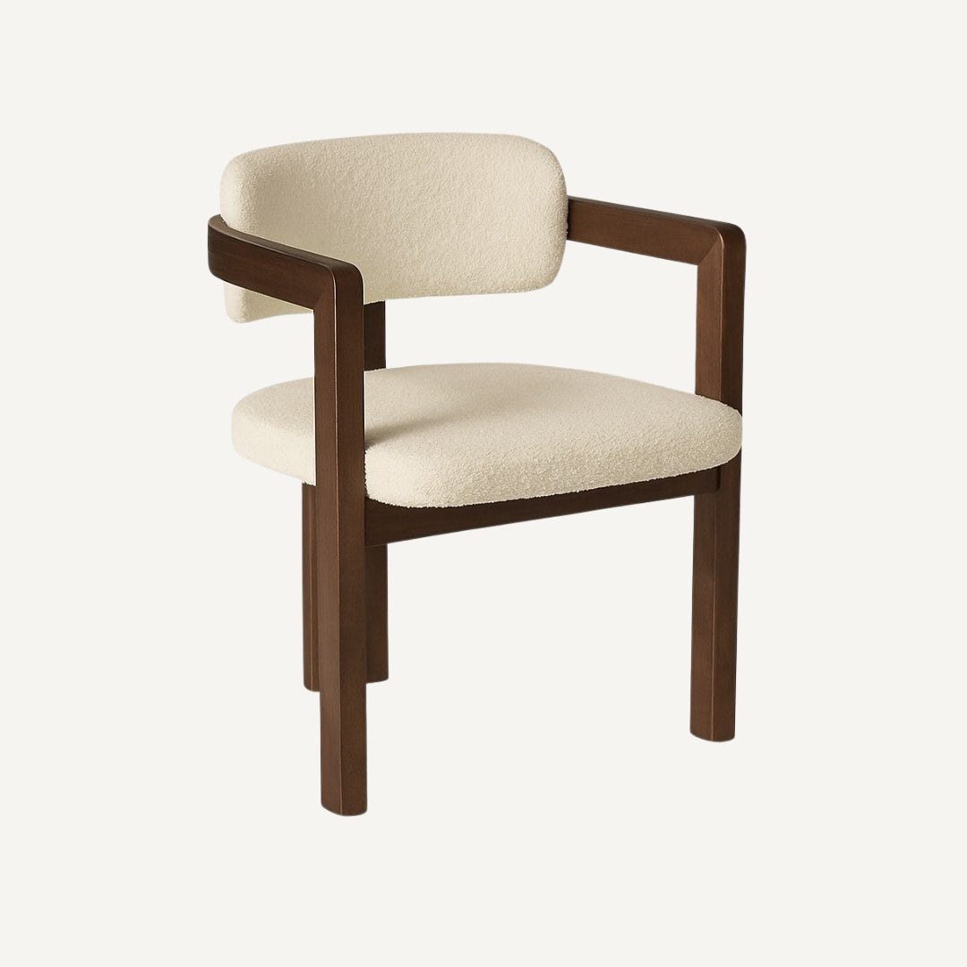 Paloma Dark Walnut Wooden Chair