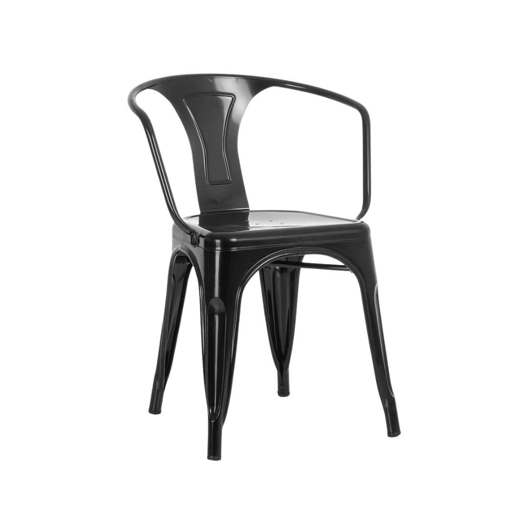 LIX chair with armrests