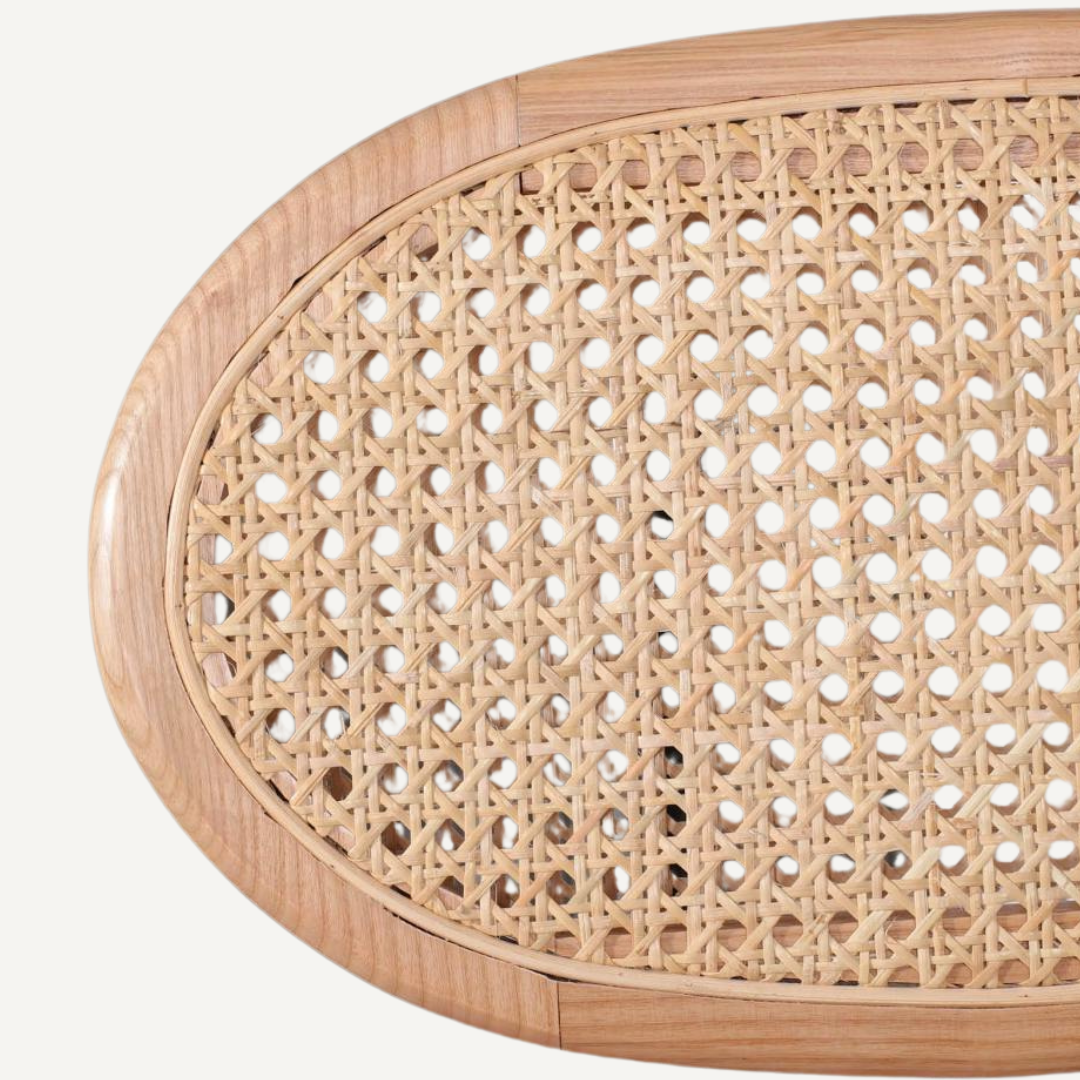 Margaret rattan chair with cushion