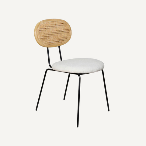 Margaret rattan chair with cushion