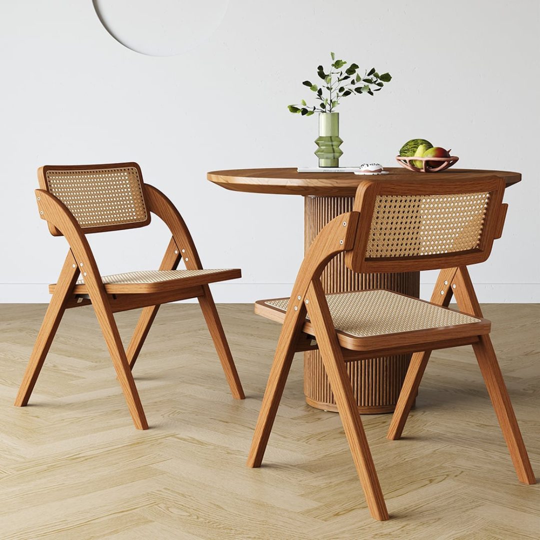 Truffle rattan cane chair