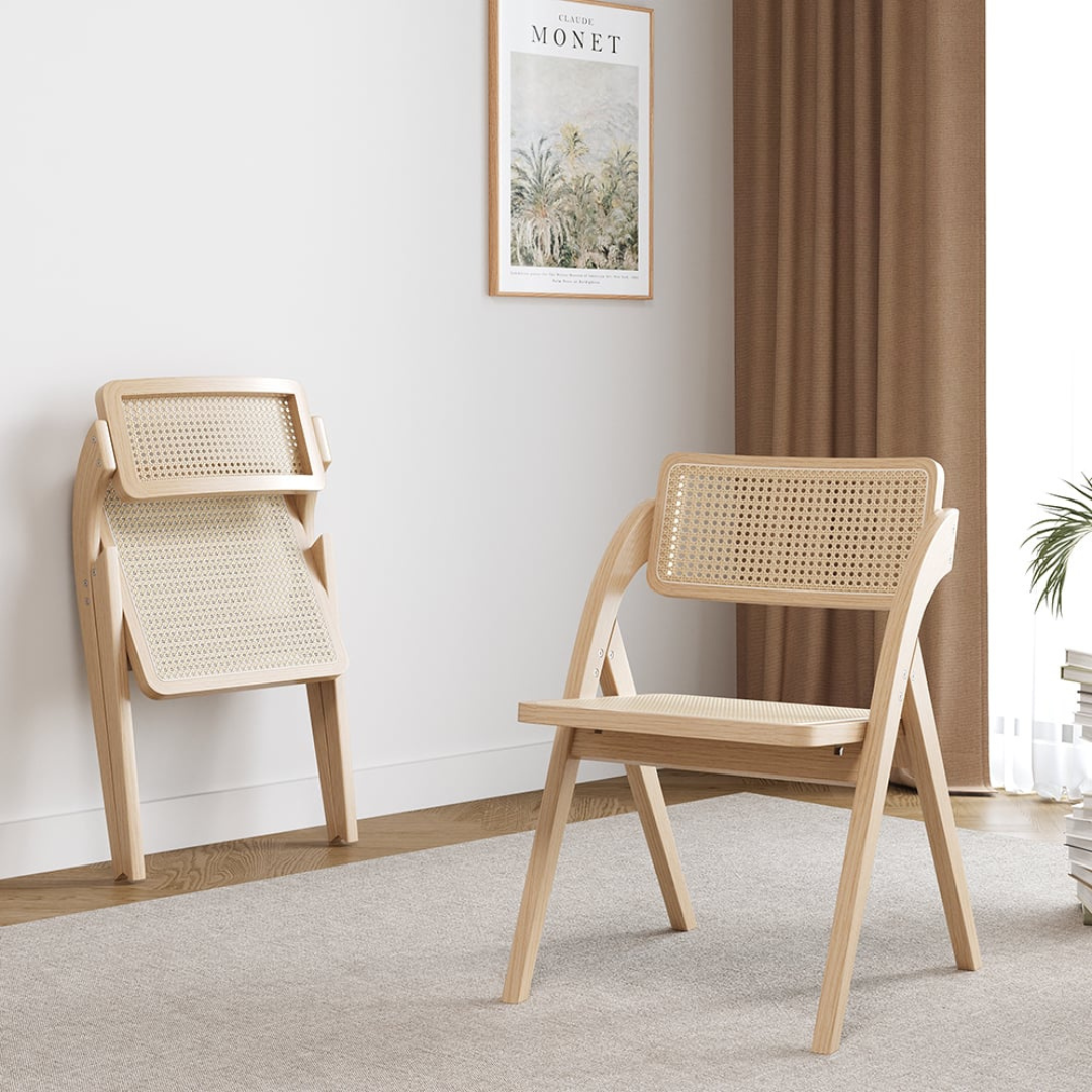 Truffle rattan cane chair