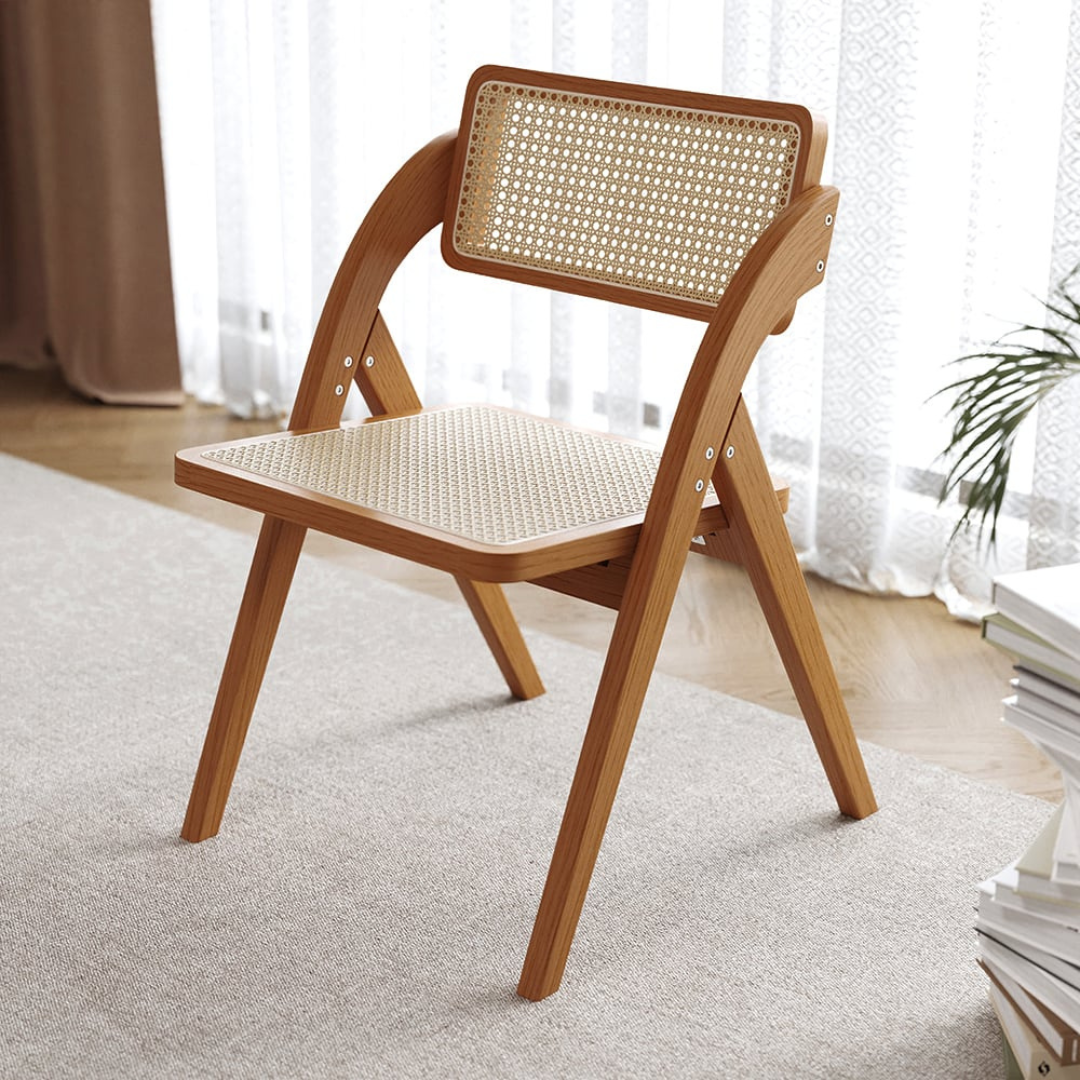 Truffle rattan cane chair
