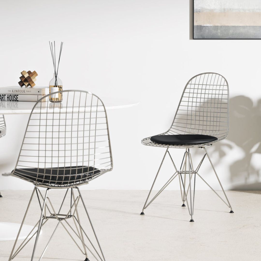 Wika Retro Metal Chair - Seatpad