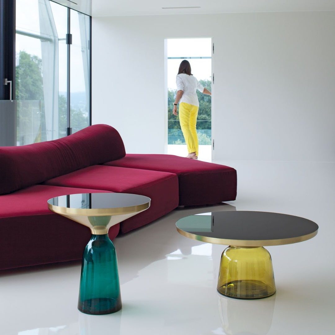 Bell Glass coffee table