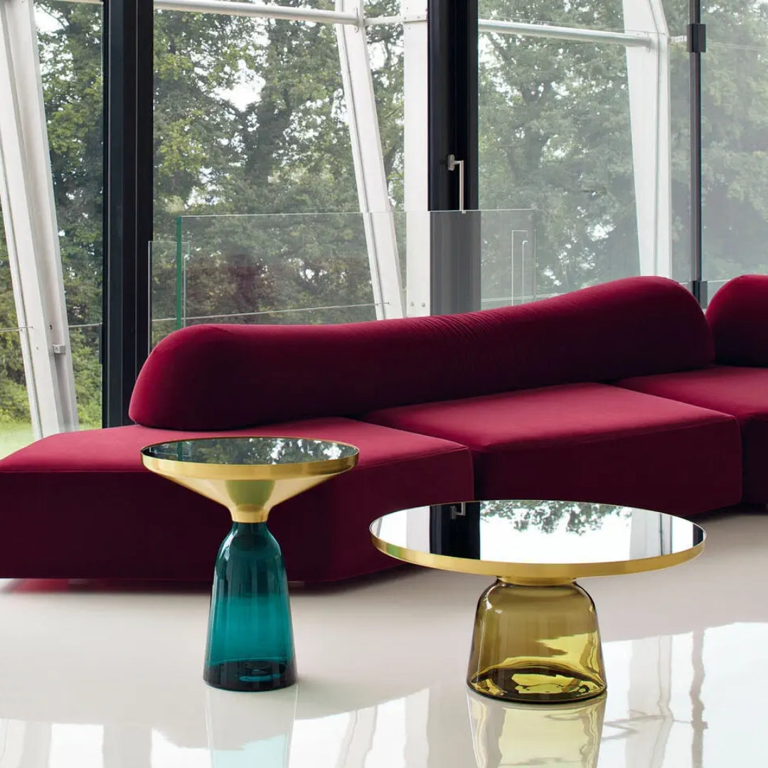 Bell Glass coffee table