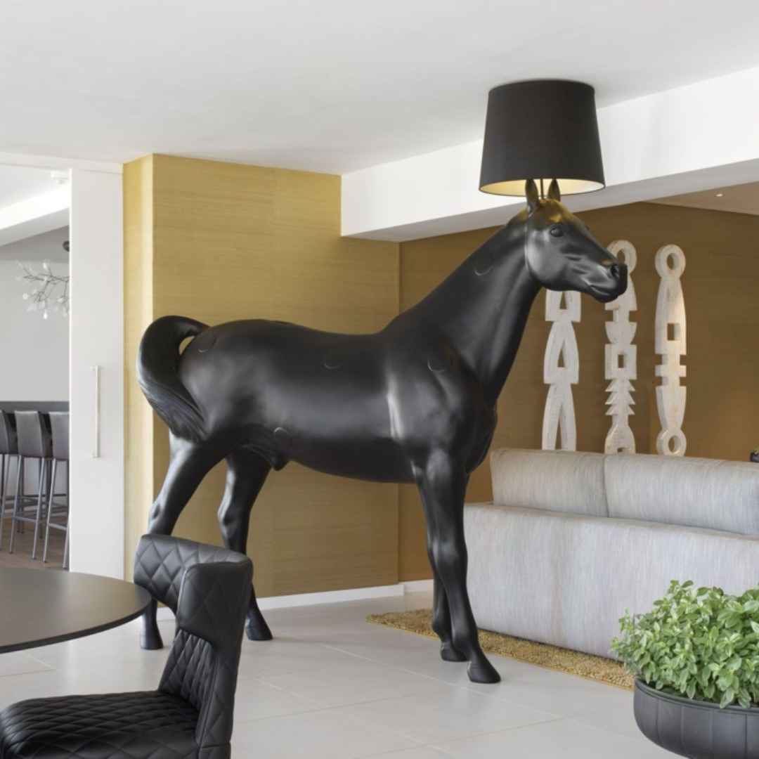Large real size Horse Lamp
