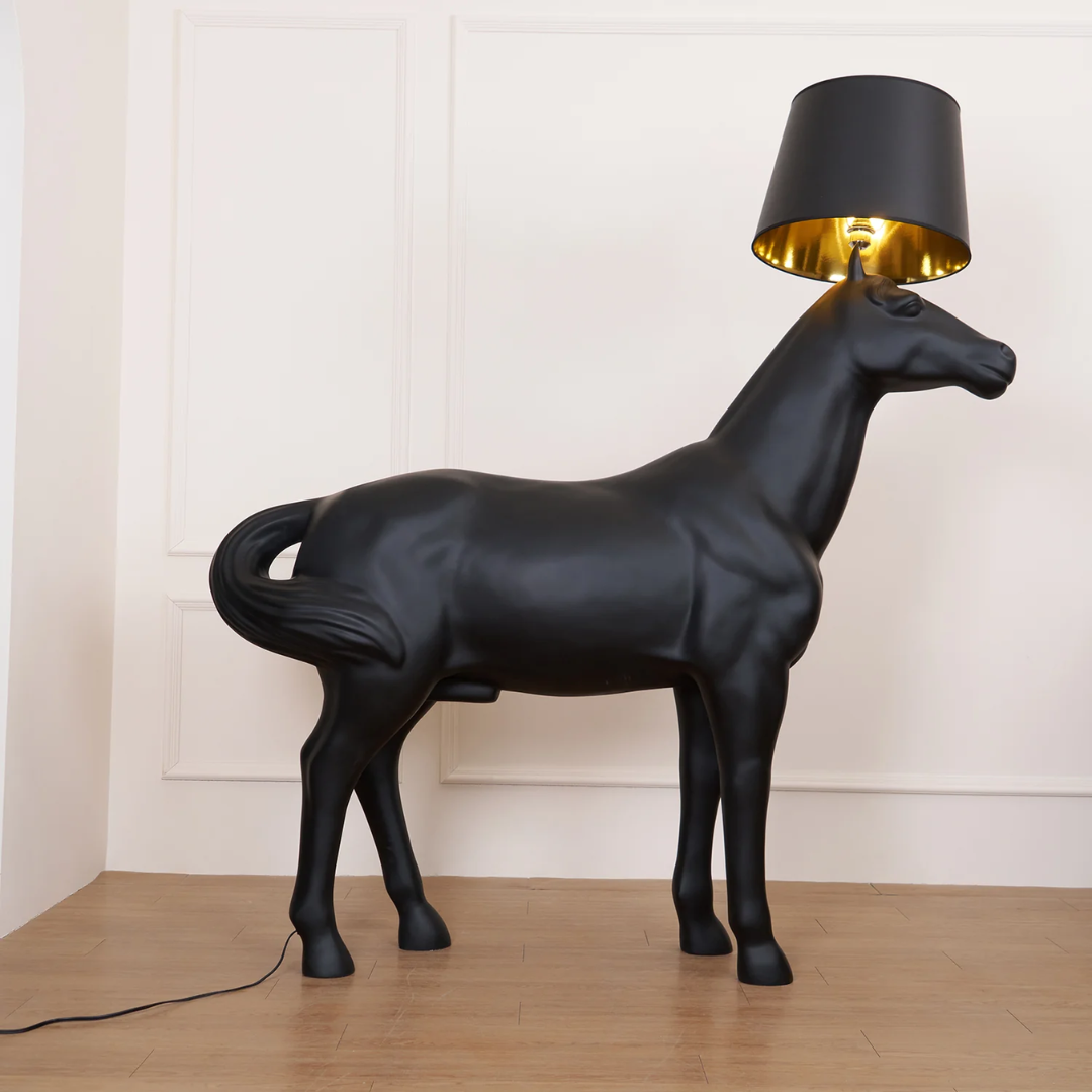 Large real size Horse Lamp