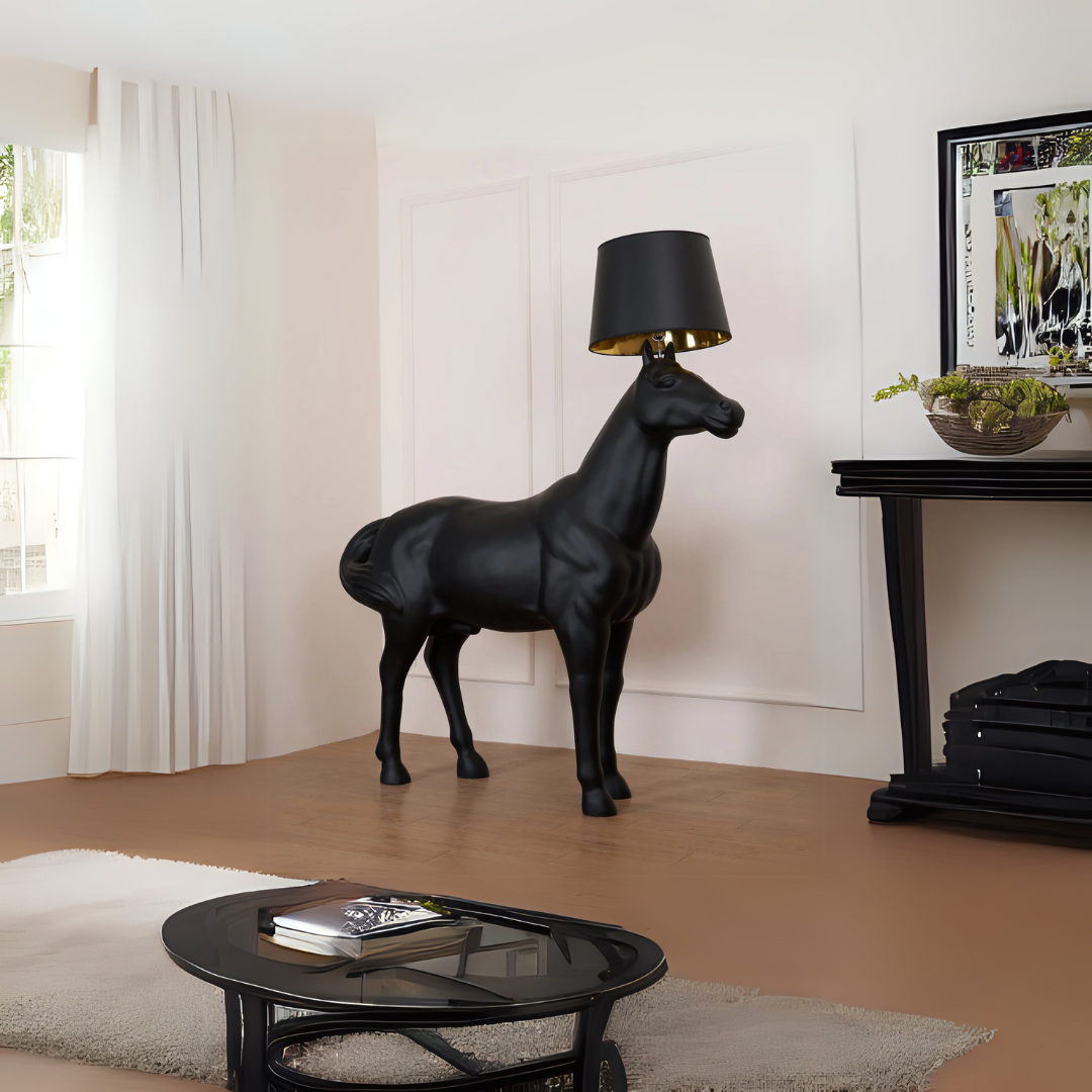 Large real size Horse Lamp