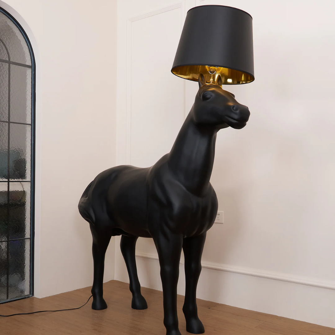 Large real size Horse Lamp