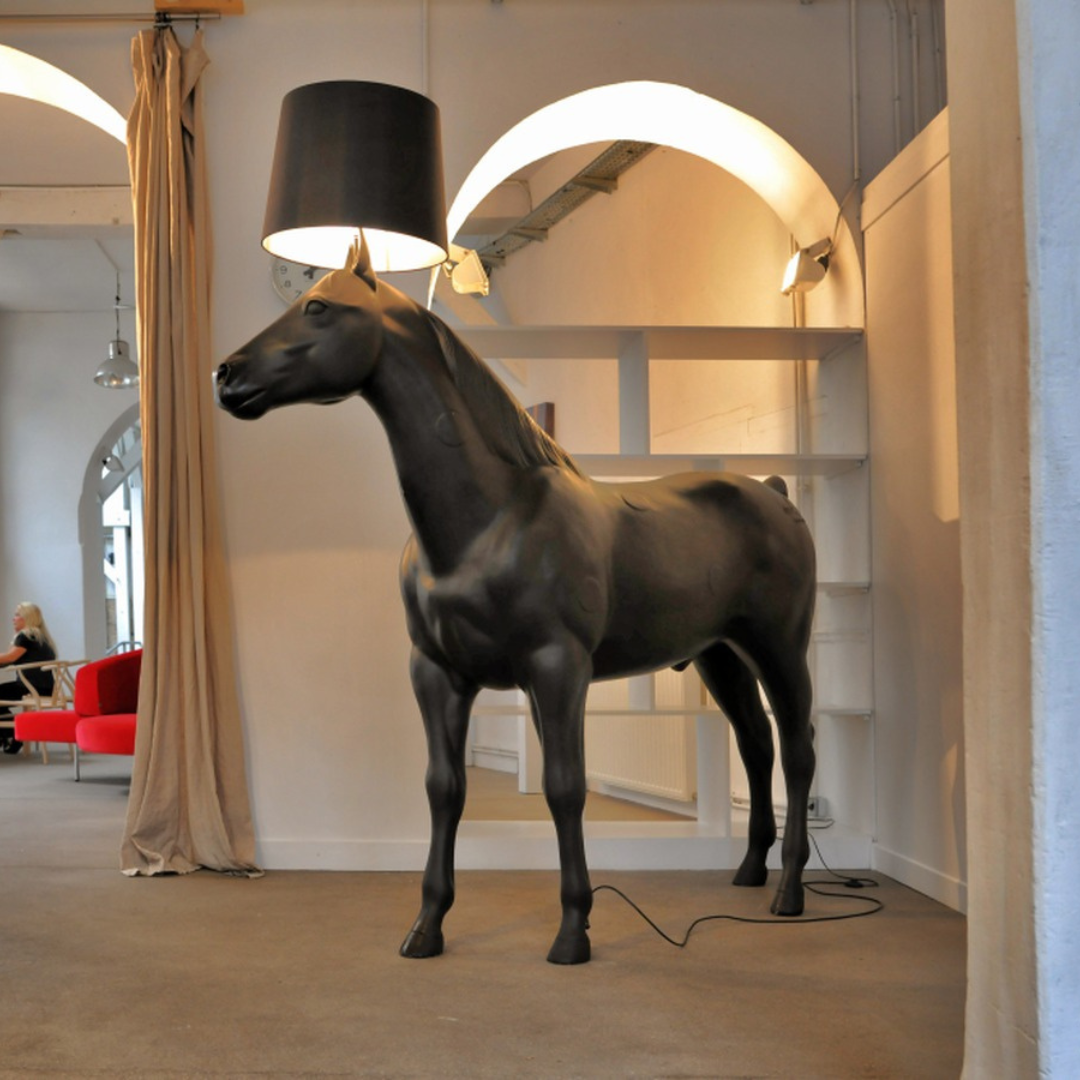 Large real size Horse Lamp