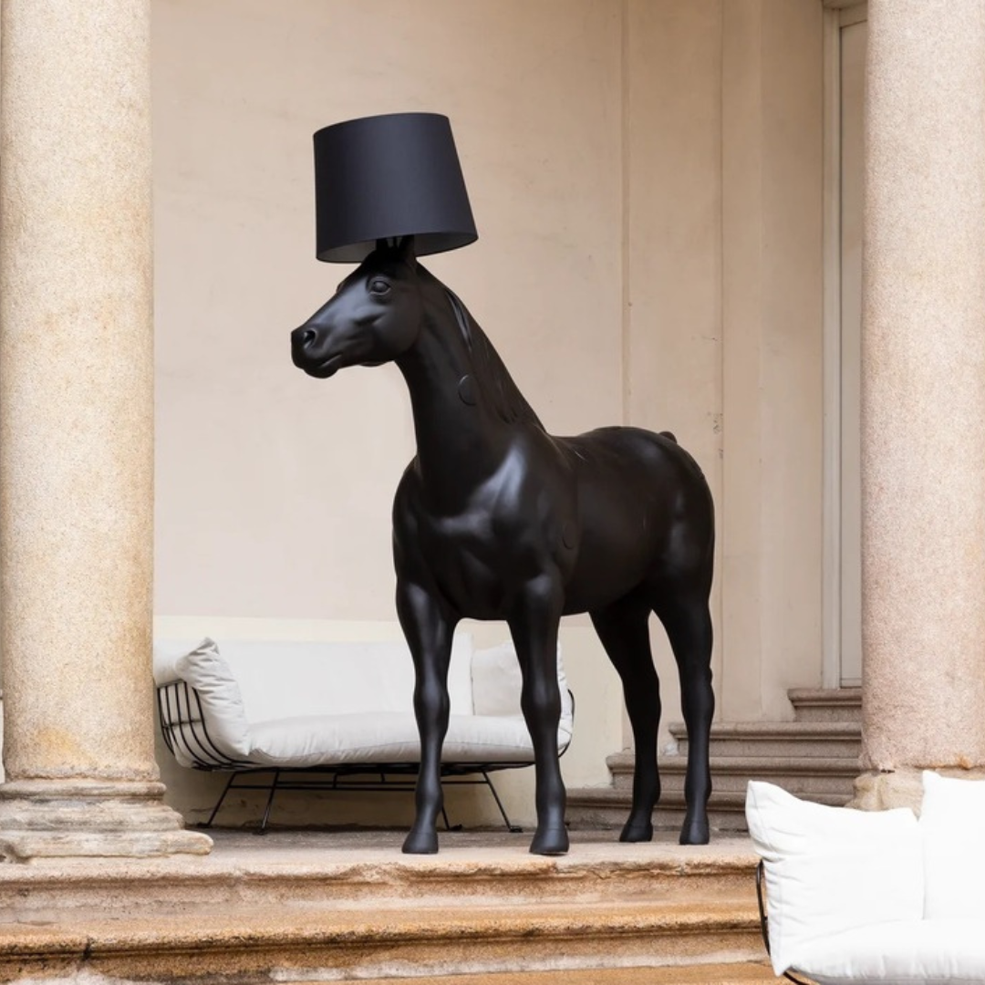 Large real size Horse Lamp
