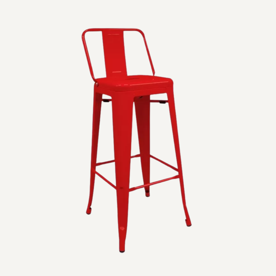 LIX bar stool with backrest