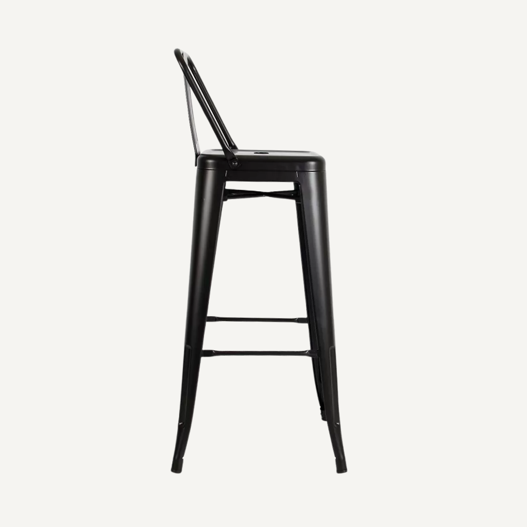 LIX bar stool with backrest