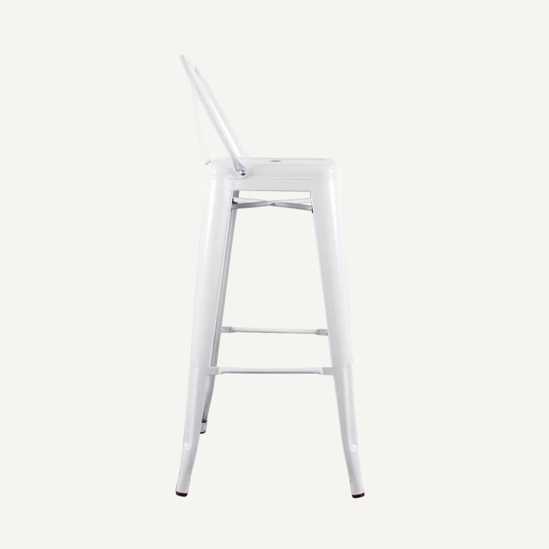 LIX bar stool with backrest