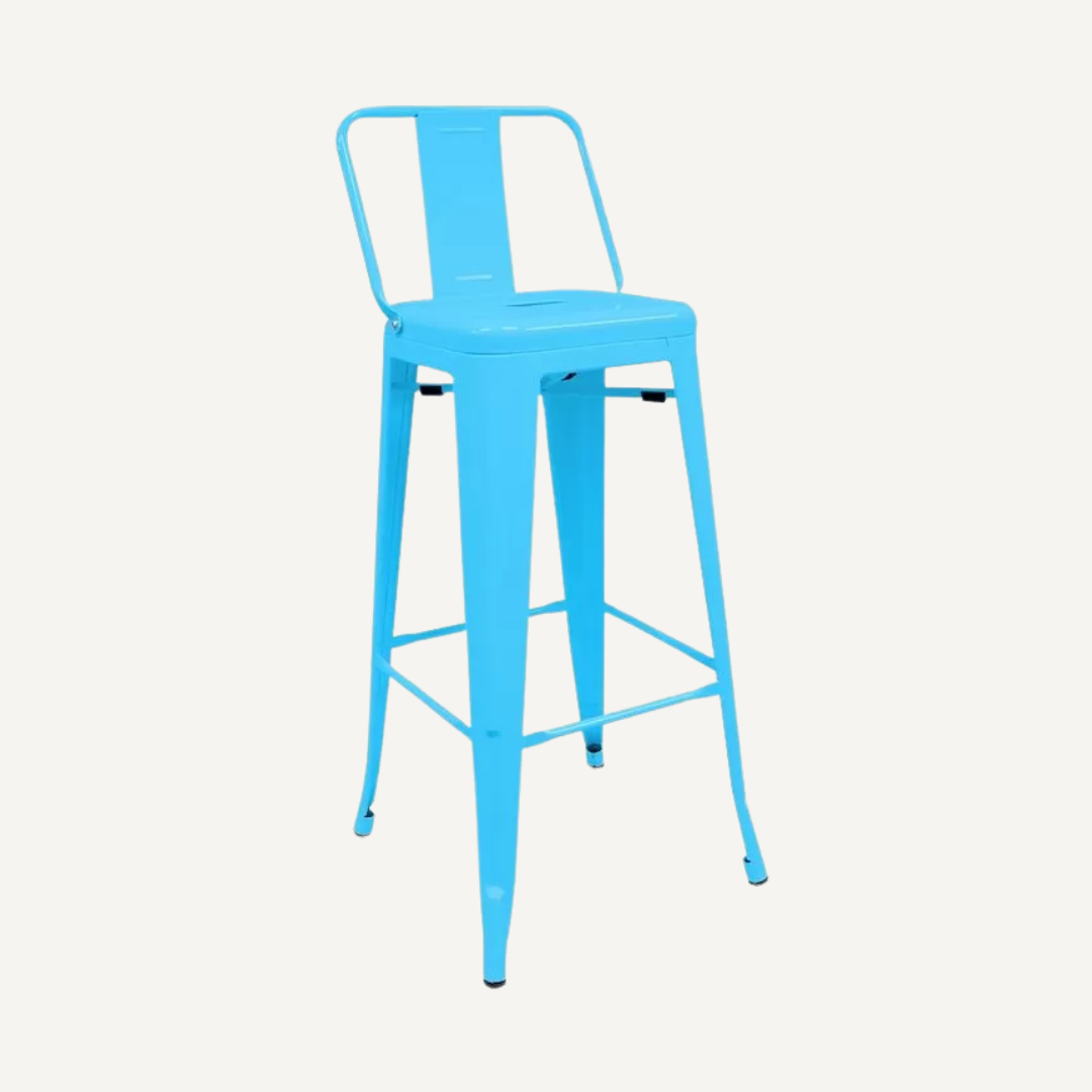 LIX bar stool with backrest