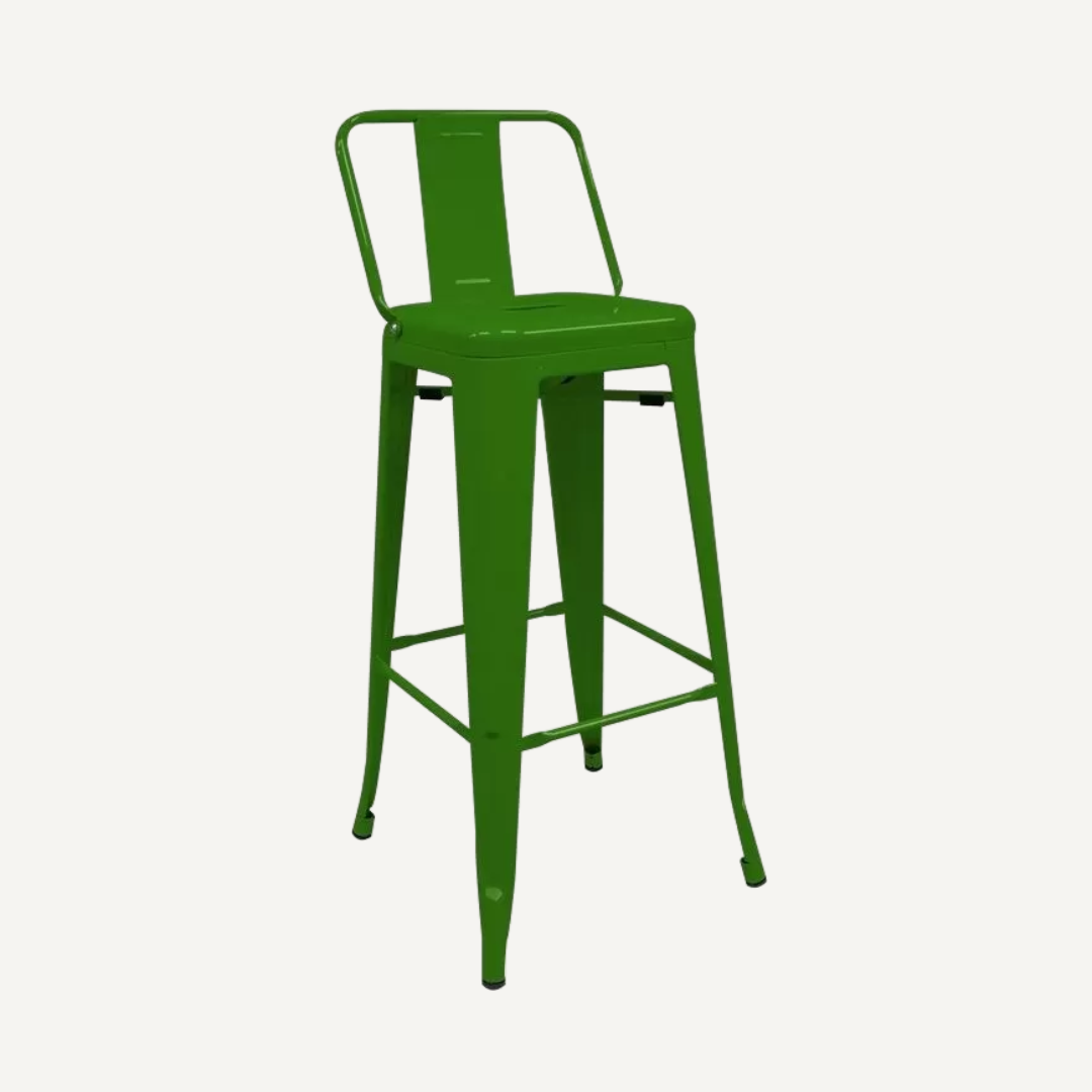 LIX bar stool with backrest
