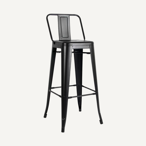 LIX bar stool with backrest