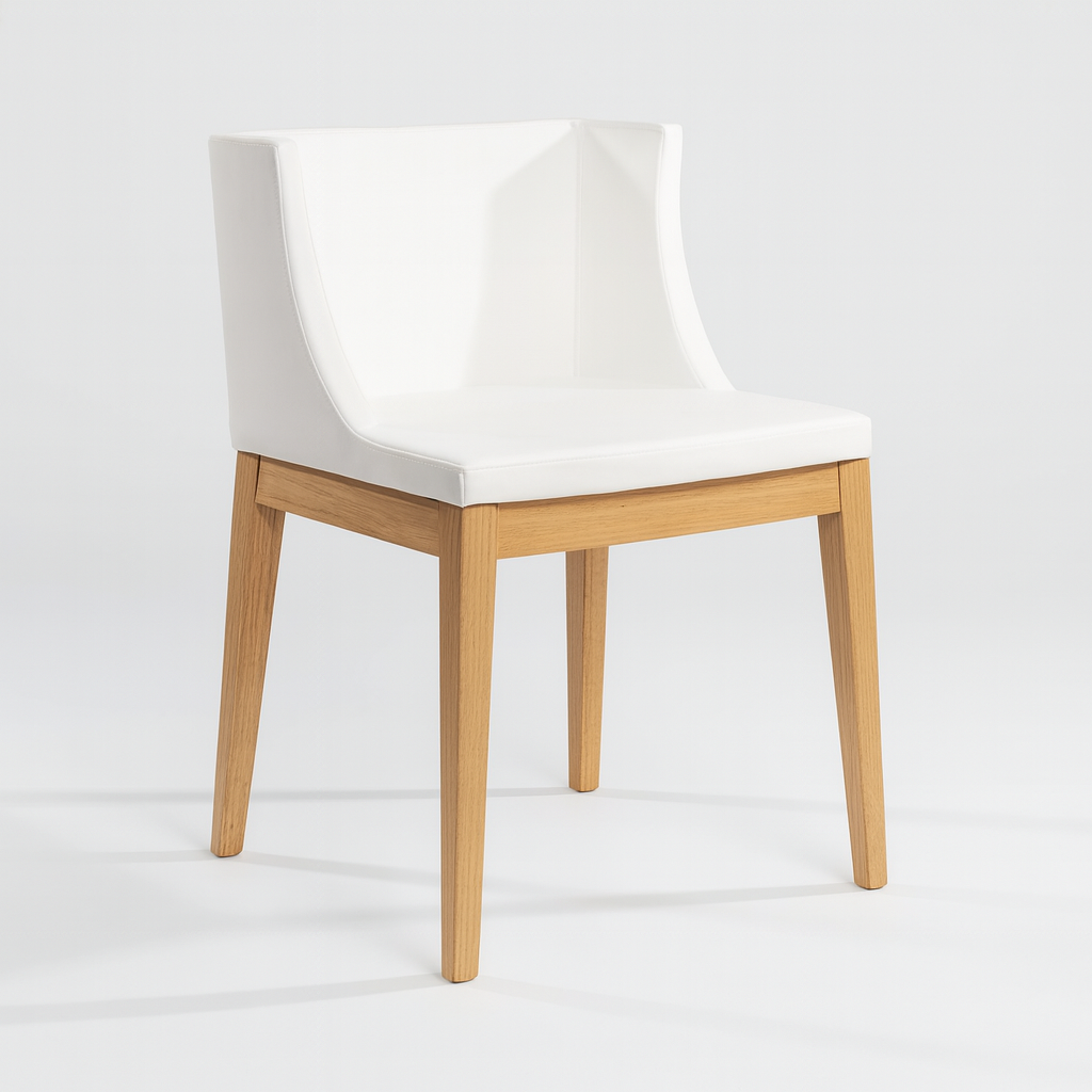 Set of 2 Ladychairs with Natural Wooden Legs - Outlet