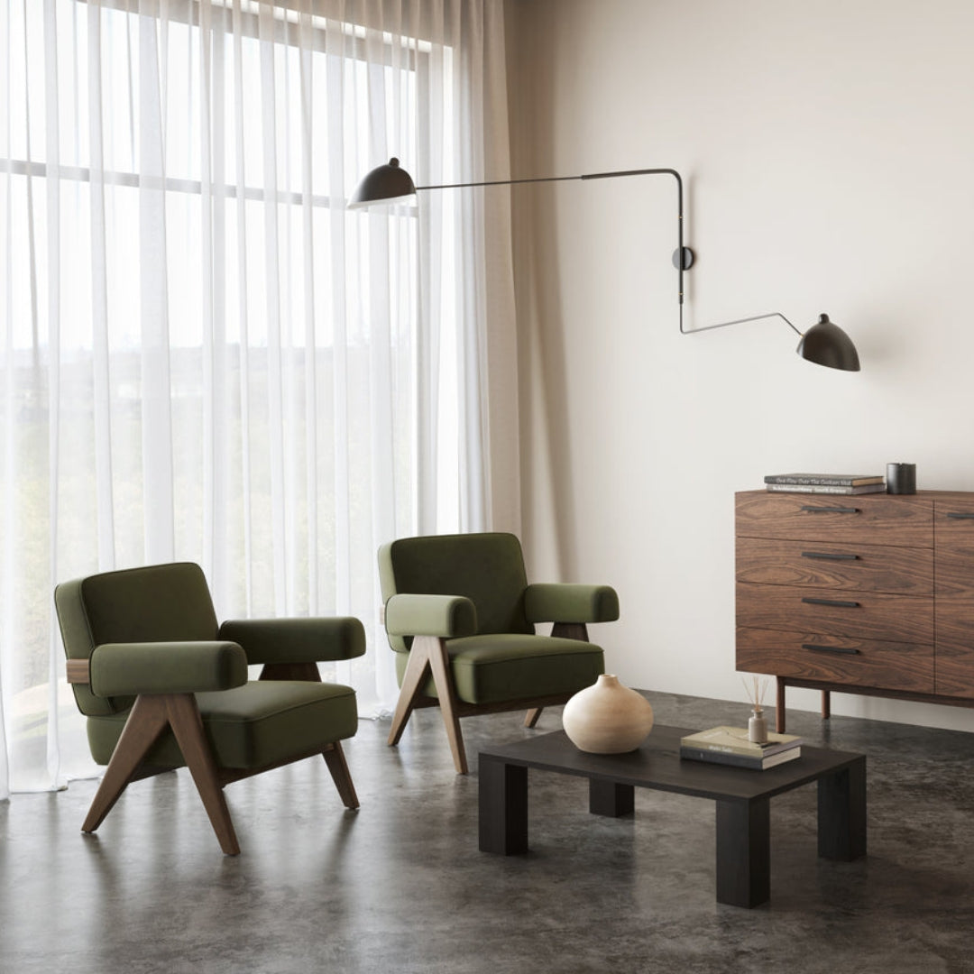 Upholstered Jeanne Lounge Chair - EASY