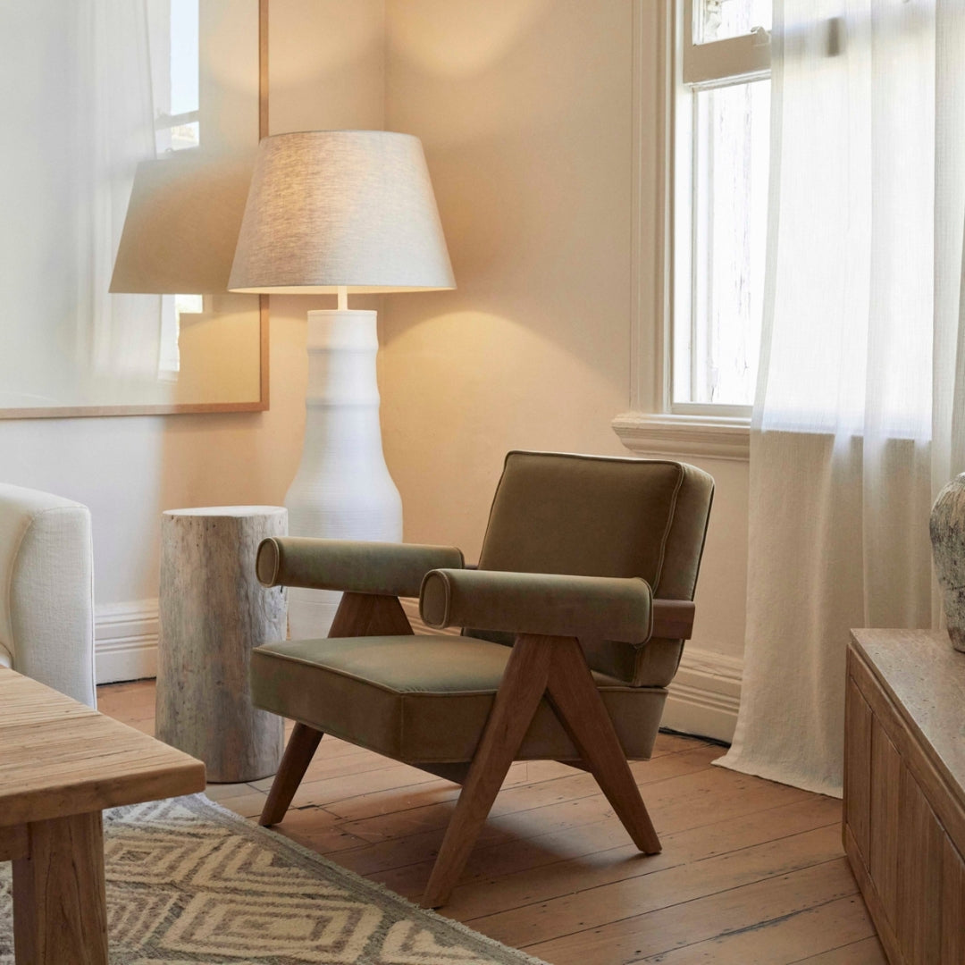 Upholstered Jeanne Lounge Chair - EASY