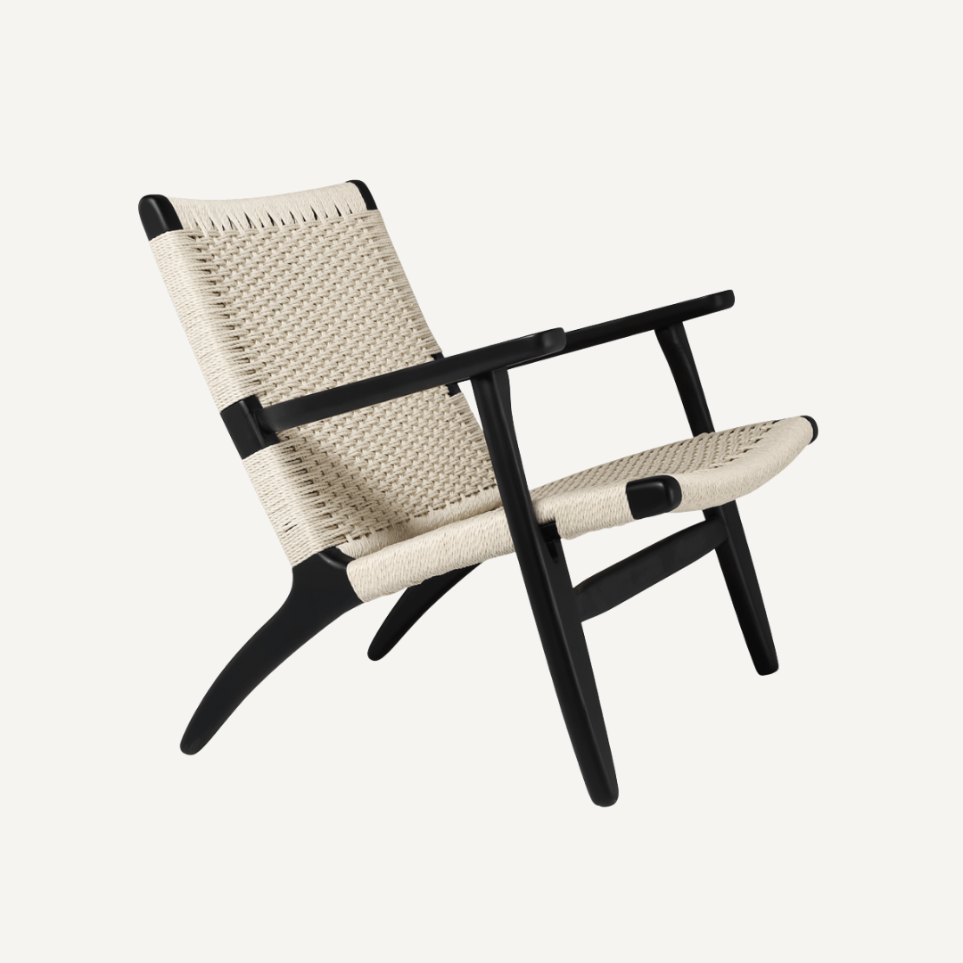 CH25 Wood Iconic lounge chair