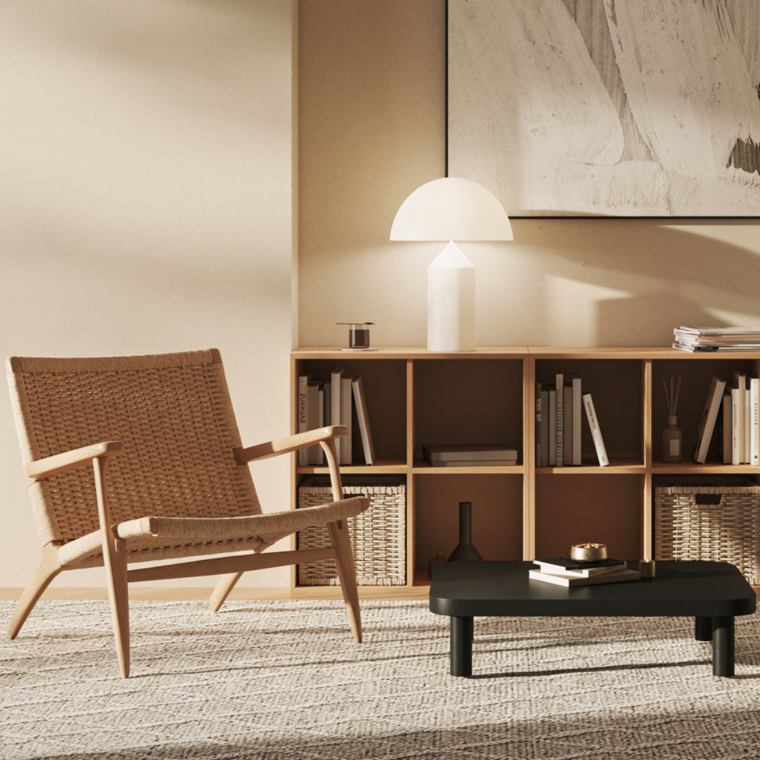 CH25 Wood Iconic lounge chair