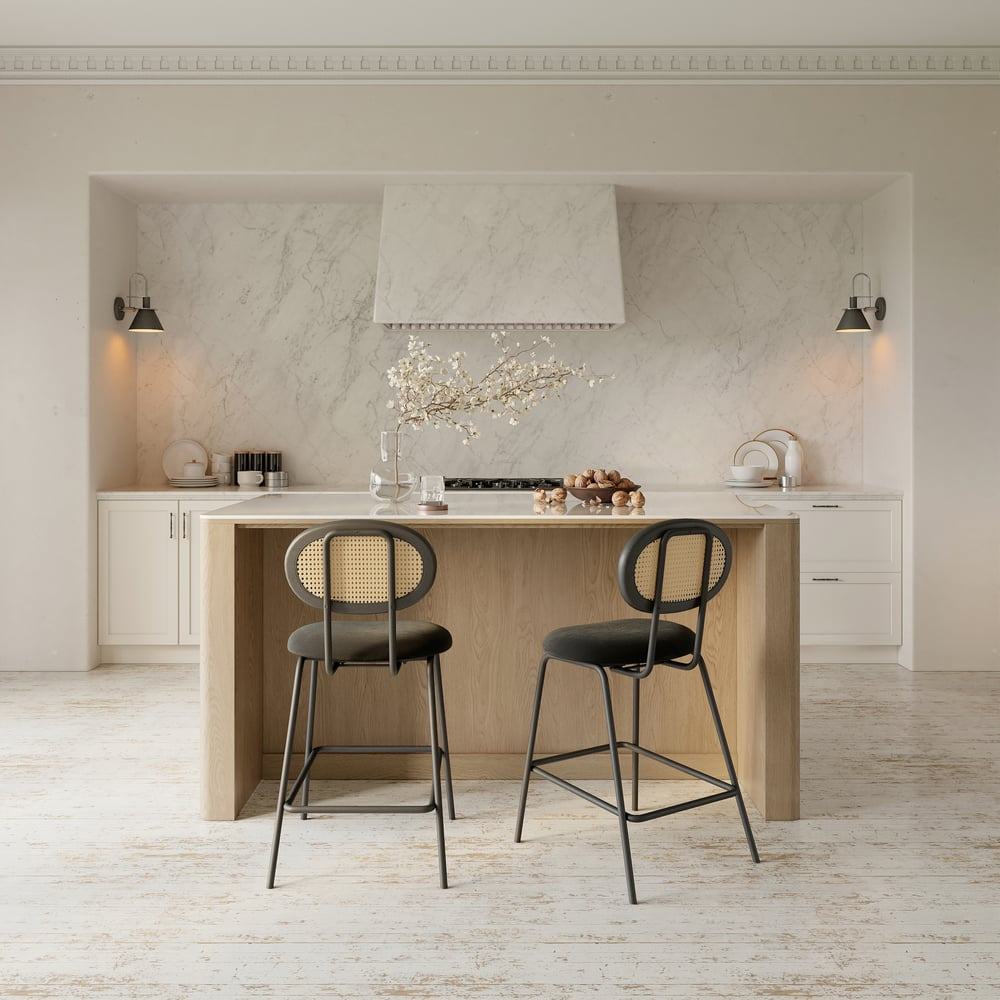 Margaret cane bar stool