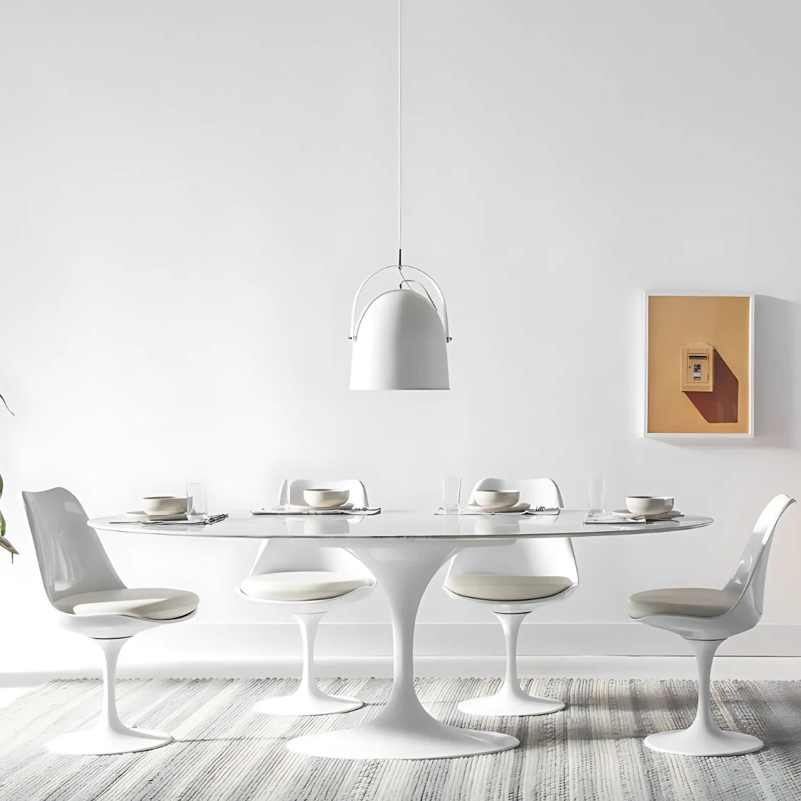 Oval Tulipe Table Leg