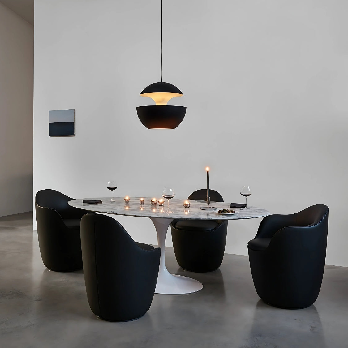 Oval Tulipe Table Leg