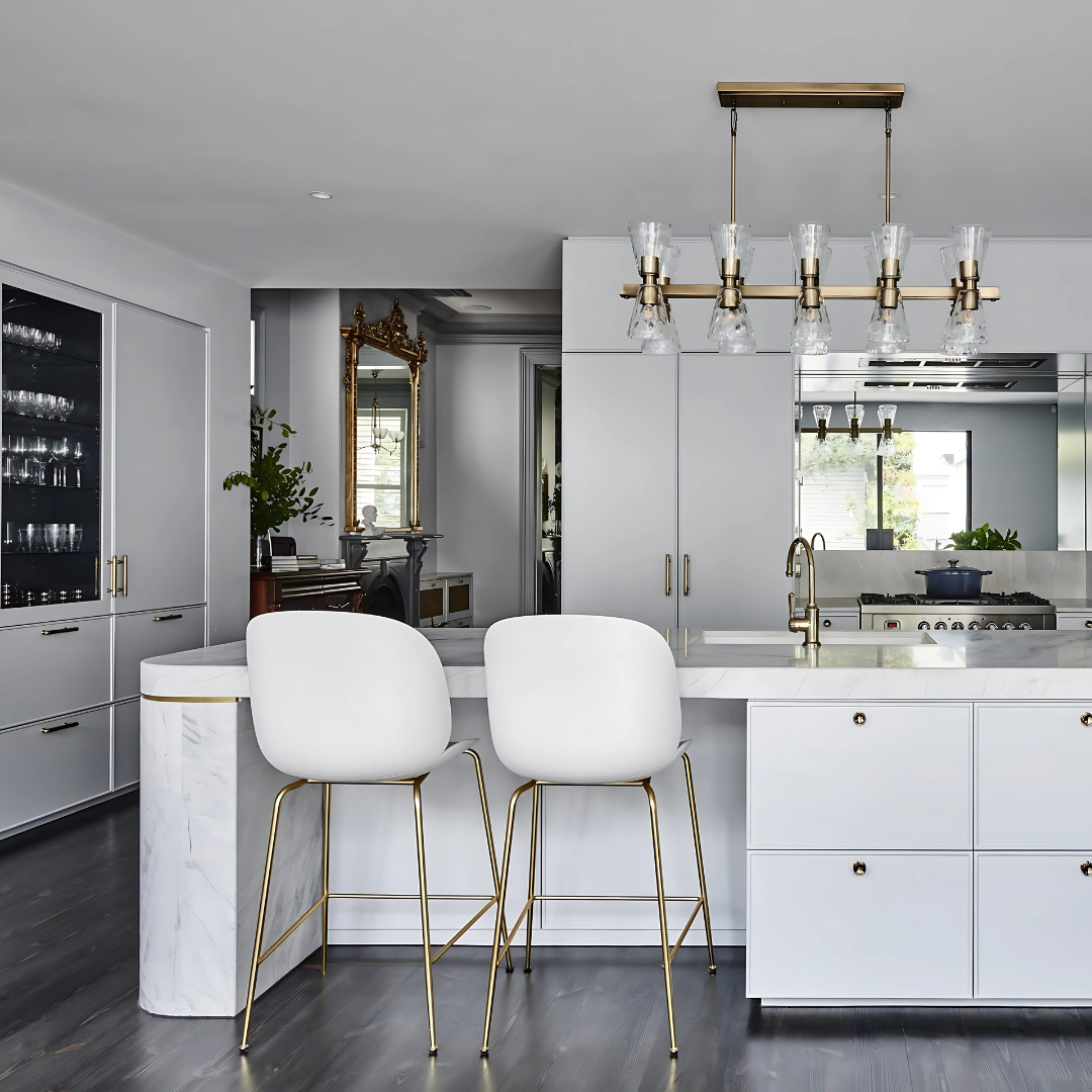 Plastic and Fabric bar stool Bella- Diiiz