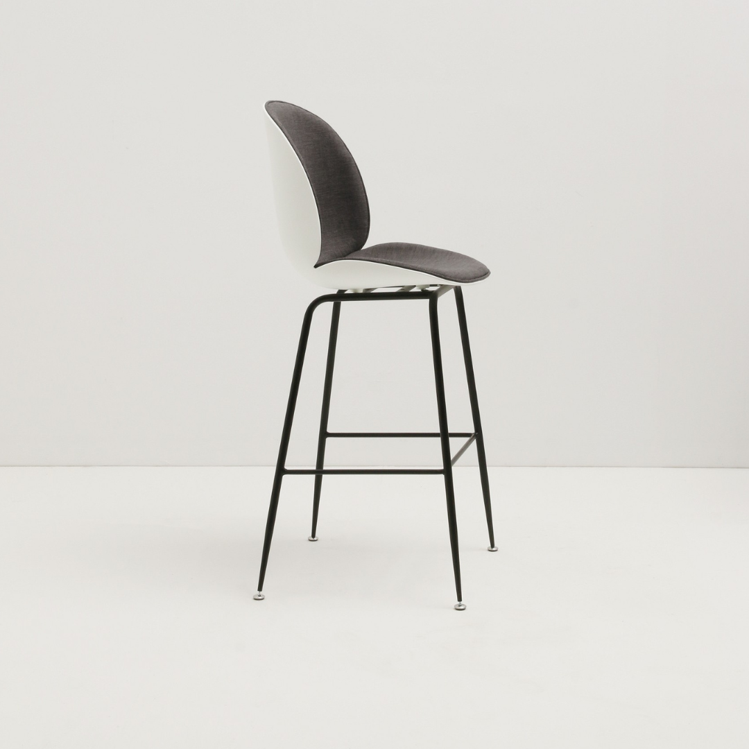 Plastic and Fabric bar stool Bella- Diiiz