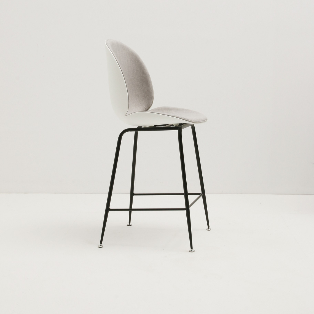 Plastic and Fabric bar stool Bella- Diiiz