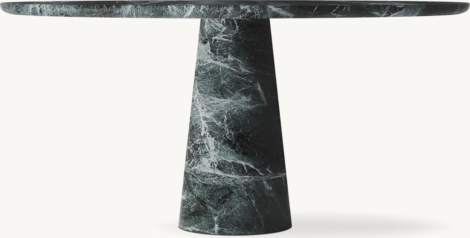 Round Travertine Table