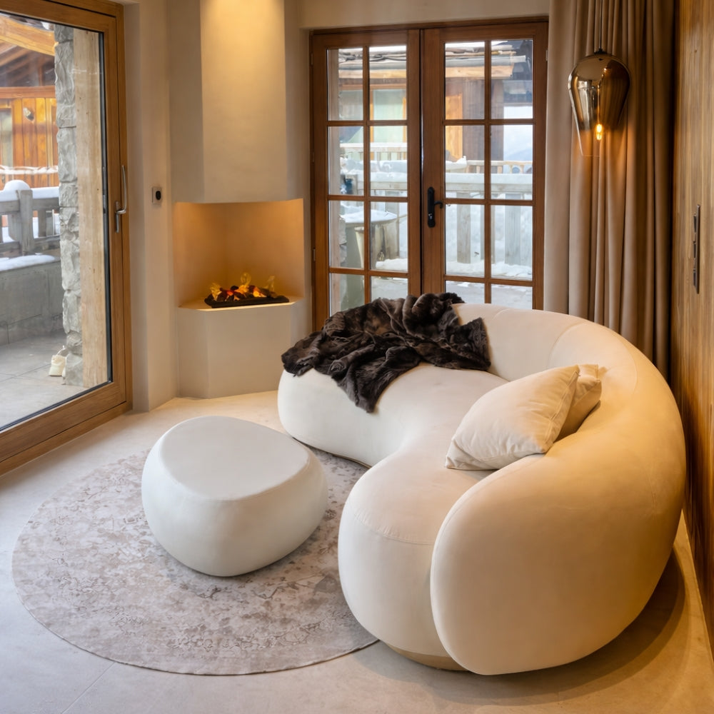 Curved sofa Gusto - 210 cm