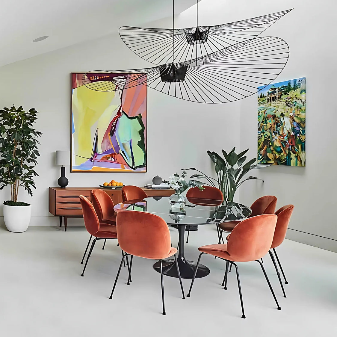 Round Tulipe Table Leg