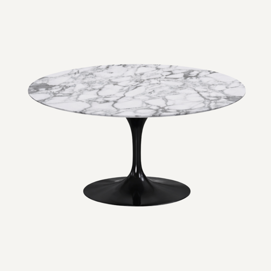 Tulipe Marble round Table