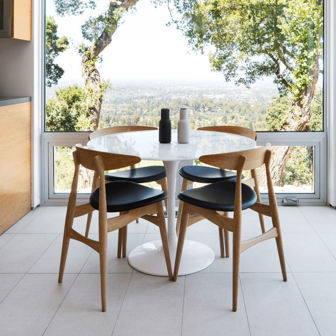 Tulipe Marble round Table