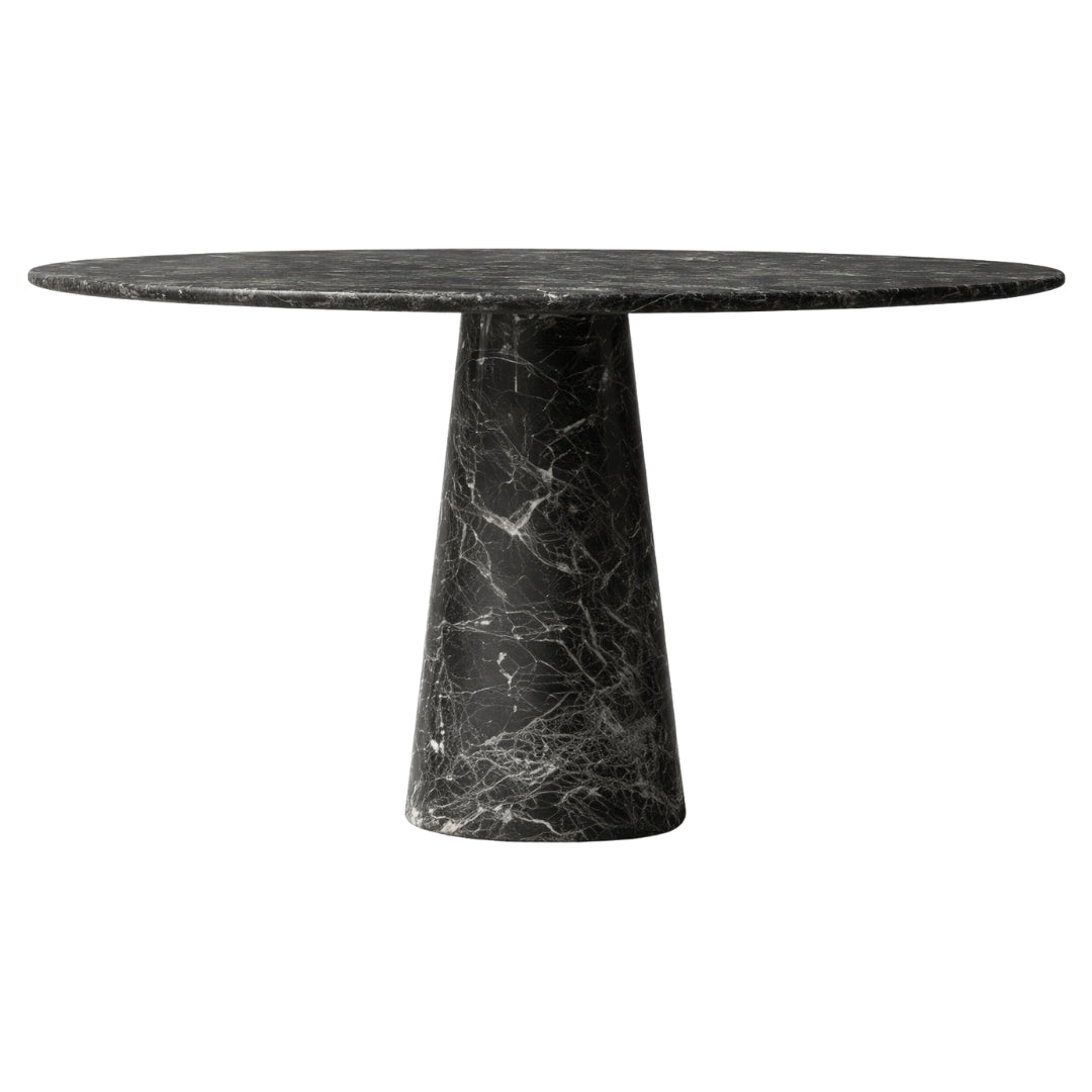 Luxury Round Travertine Table