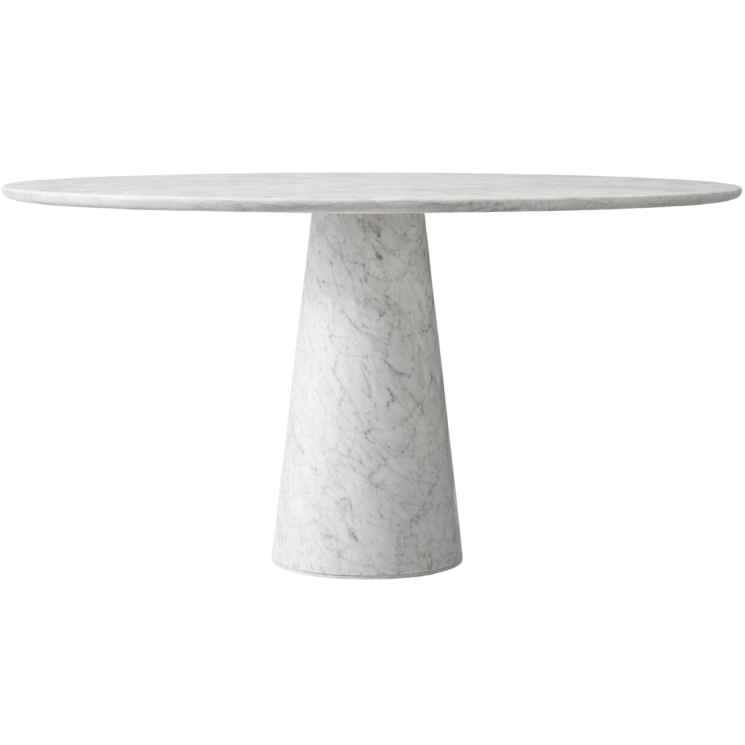 Luxury Round Travertine Table