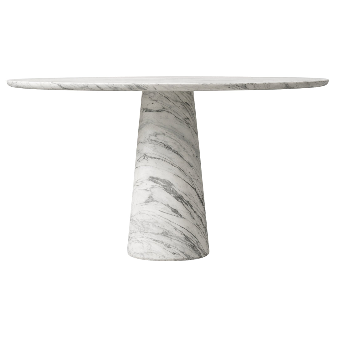 Luxury Round Travertine Table