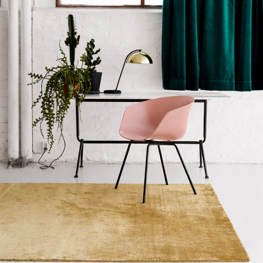 Ensemble de 6 chaises Eleganza roses et noires