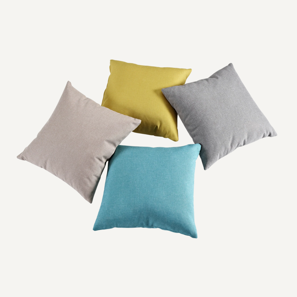 Square fabric cushion 45cm x 45cm