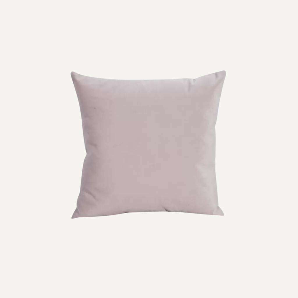 Square velvet cushions 45cm x 45cm