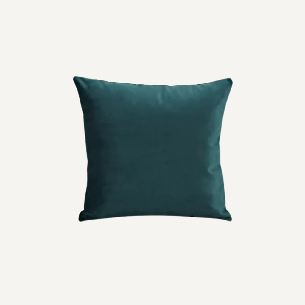 Square velvet cushions 45cm x 45cm