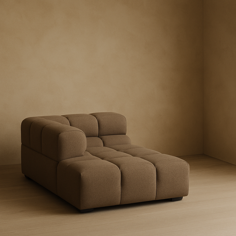 Standard Chaise with Right High Armrest for Tully Corner Sofa