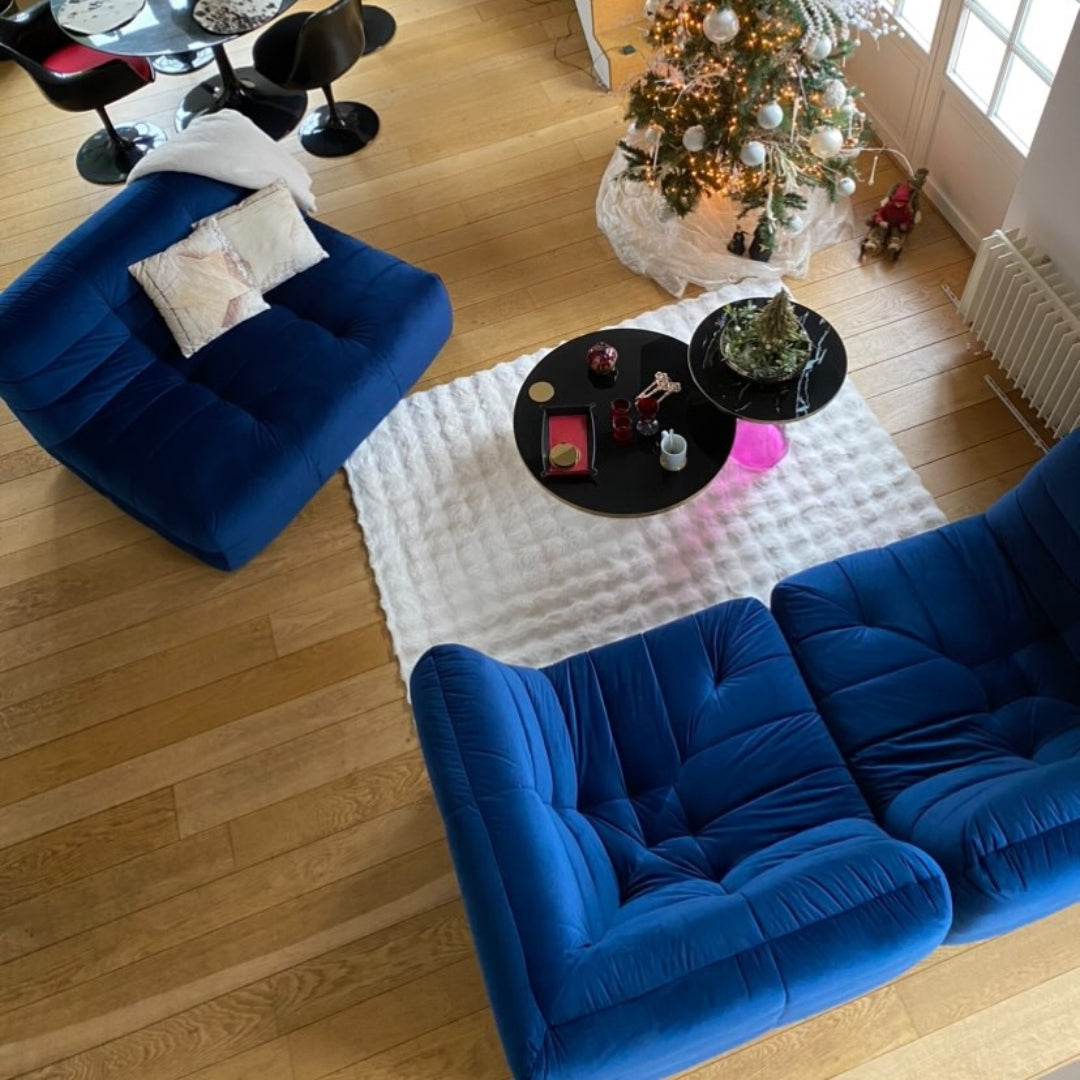 Nuvolo 4-seater straight sofa