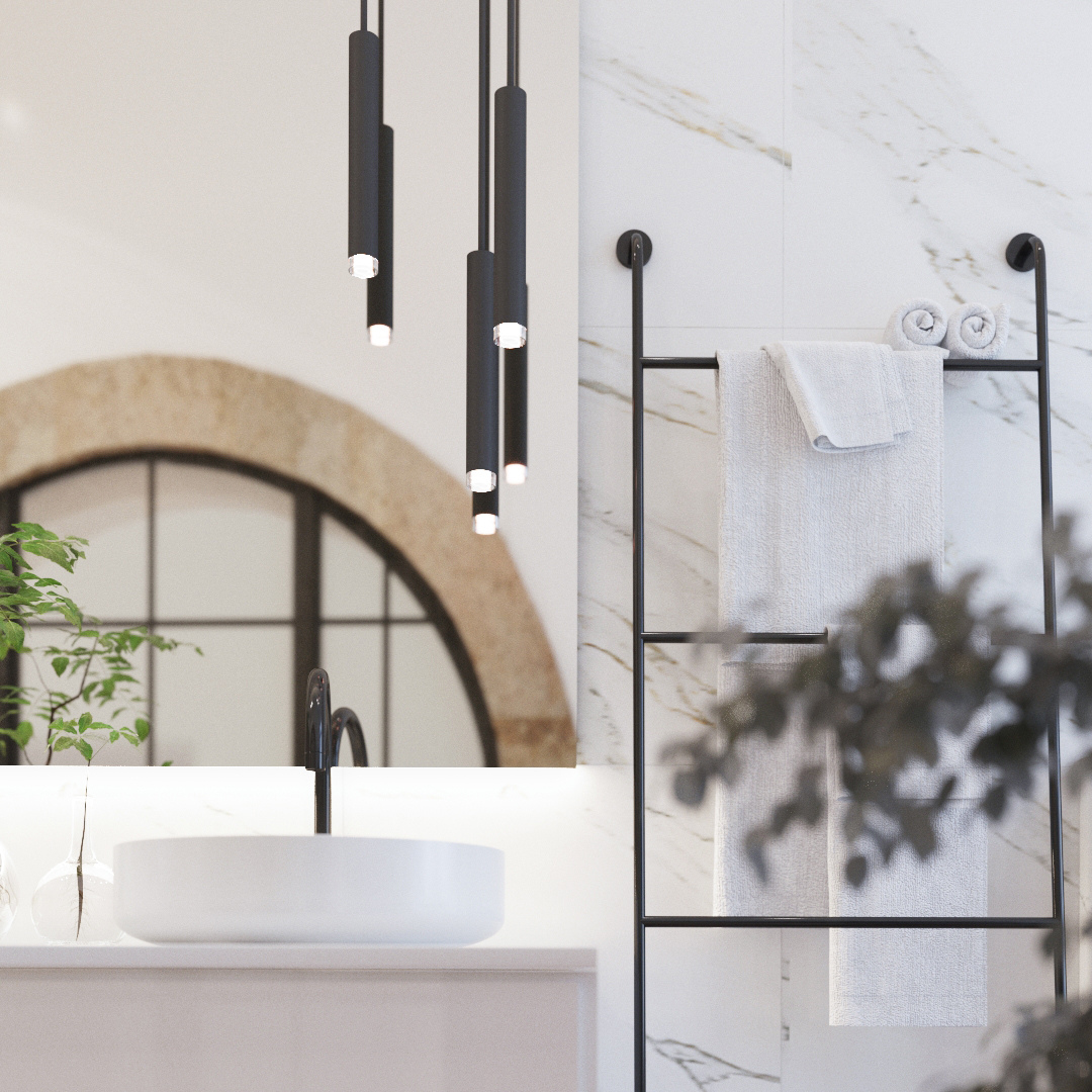 Tubular Pendant Light