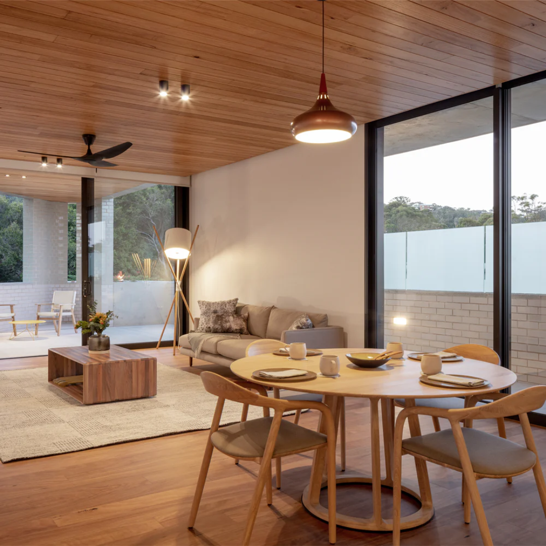 Japandi Solid wood Round table